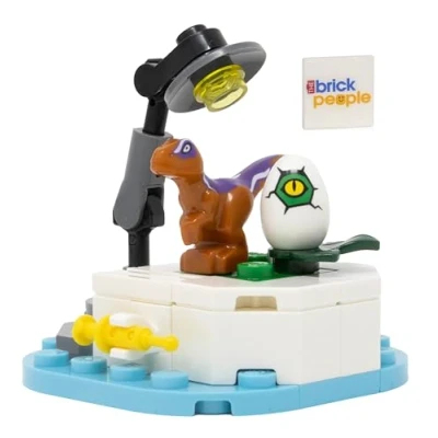 Image of LEGO Jurassic World: Create a Raptor Laboratory with Baby