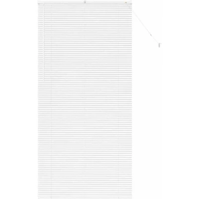 Image of With Curtains Other Manual White 100 x 220 cm Aluminium Vidaxl