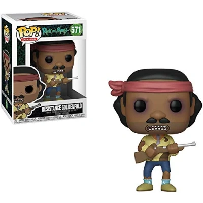 Image of Funko 40256 POP Animation: Rick and Morty Resistance Goldenfold Collectible Figure, Multicolor,Standard