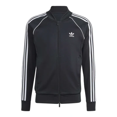 Image of adidas Originals Training jacket Black white, Men&#039;s, Size: XS, white