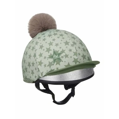 Image of LeMieux Mini Pom Hat Silk Fern