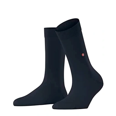 Image of 1 Pair Marine Lady Plain Cotton Socks Ladies 2.5 6 Burlington