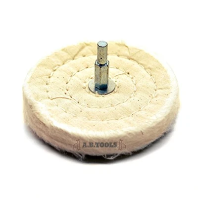 Image of Toolzone 100mm Cloth Polishing Wheel