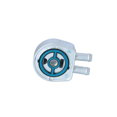 Image of LF0214700, LF9V14700, LF9V14700A Oil Cooler NRF 31236 Water cooled with gaskets/seals, gaskets EASY FIT MAZDA: 6 Hatchback