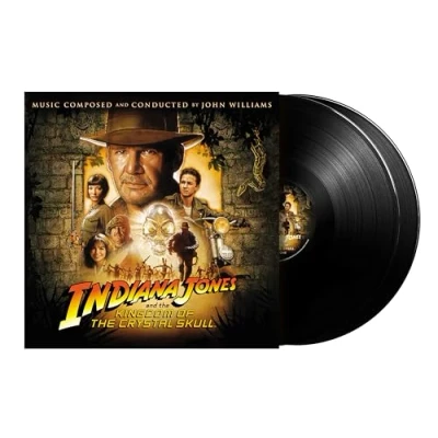 Image of John Williams (Composer) Indiana Jones And The Kingdom Of Crystal Skull 180 Gram Sealed 2024 UK 2 LP vinyl set 050087550462