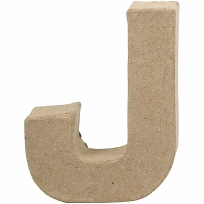Image of 26648 Create Craft Letter Small 10cm J 1pc