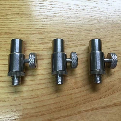 Image of 3 x Carp Fishing Stainless Steel Buzz Lock Connector quick Release For Bars