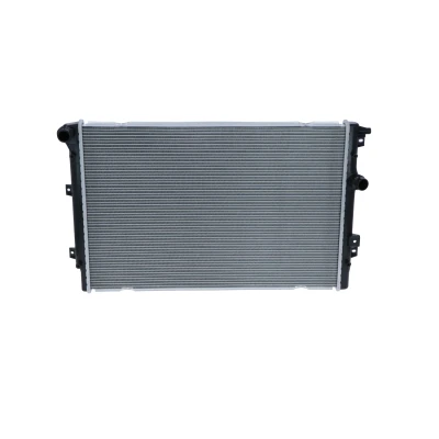 Image of 5N0121253N Engine radiator NRF 59352 Aluminium 650mm 434mm 32mm Brazed cooling fins