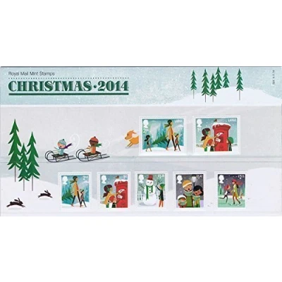 Image of 2014 Christmas Presentation Pack PP478 (printed no. 504) Royal Mail Stamps