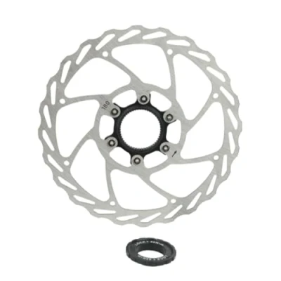 Image of Stainless Steel Bicycles Center Lock Disc Brake Rotor Anti corrosive Rotors, 180mm