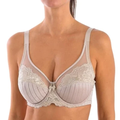 Image of Selene Women&#039;s Mariluz Non Padded Wired Bra, Sand, 42C