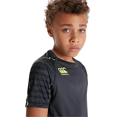 Image of Canterbury Boy&#039;s Vapodri Superlight Training T Shirt, Blue Graphite, Age 8 (S)