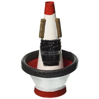 Image of Humes &amp; Berg Mute New Stone Lined Mic A 104 Trumpet