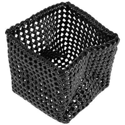 Image of möve Cube Basket, Black, 15 x cm