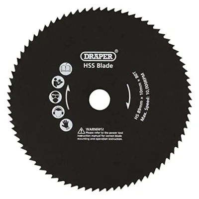 Image of Draper 89mm Metal Cut Blade for Storm Force� Mini Plunge Saw