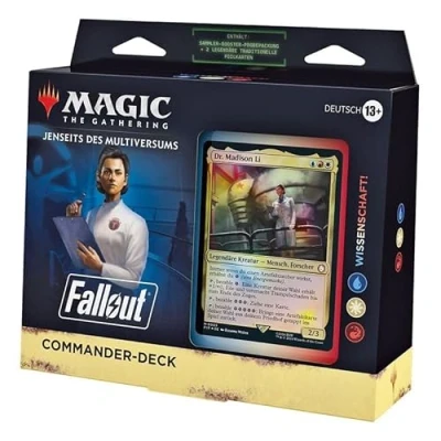 Image of Magic The Gathering Fallout Commander Deck Science!