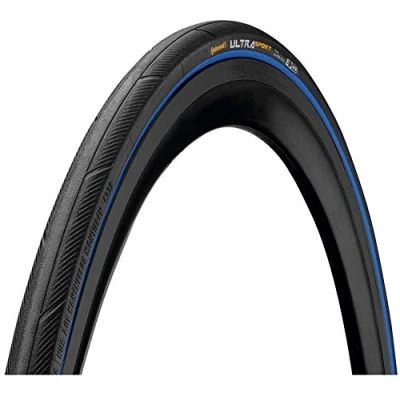 Image of Continental Ultrasport 3, Parti per Bici. Unisex Adulto, Nero, 700 x 23C