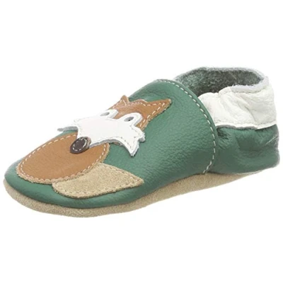 Image of Beck Unisex baby Fox Crawling shoes