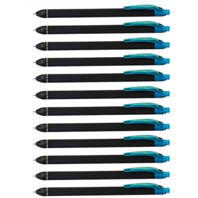 Image of Pentel EnerGel Noir 0.7mm Turquoise Pack of 12