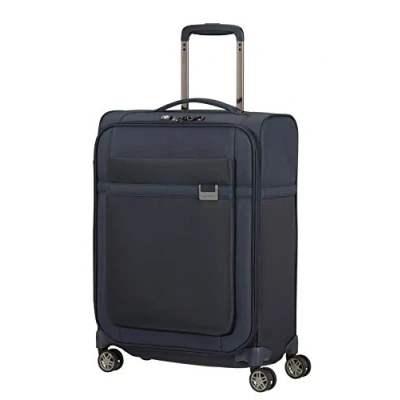 Image of Samsonite Airea Spinner S, Carry on Luggage, 55 cm, 41 L, Blue (Dark Blue)