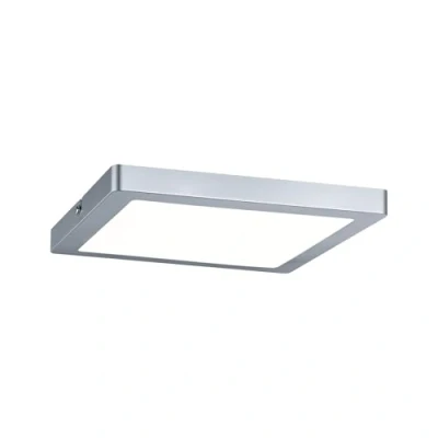 Image of Paulmann 70935 Atria LED panel rectangular incl. 1x16 watt ceiling lamp chrome matt luminaire plastic living room 4000 K