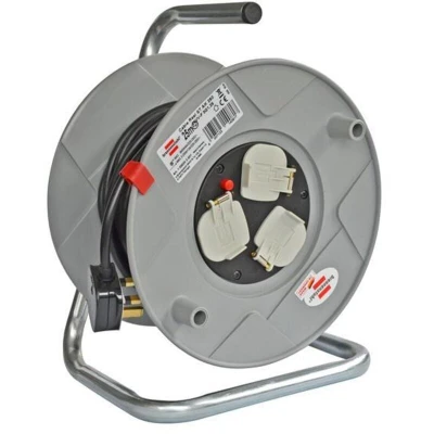 Image of Brennenstuhl Ak 260 Cable Reel 240V 13A 3 Socket 25m