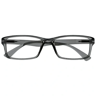 Image of The Reading Glasses Company Grey Readers Designer Style Mens Womens R92 7 +2.00