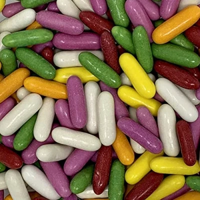 Image of Liquorice Comfits 700g Re Sealable Pouch by The Gourmet Sweet Company