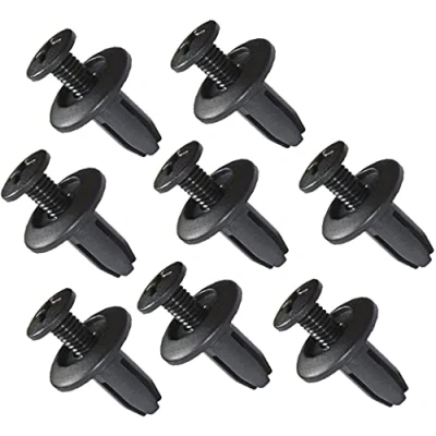 Image of NC 100 Pcs Car Front Fender Skirt Push Type Plastic Nylon Retainer Clips Fasteners Rivets 15 x 12 6mm
