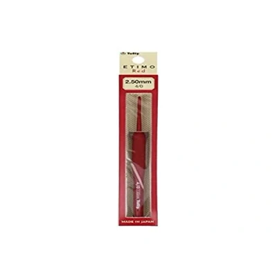 Image of Tulip Etimo Red Softgrip (2.50mm) Crochet Hook 1 Unit