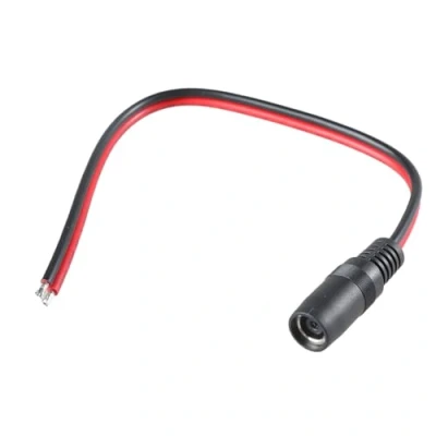 Image of DC8020 Power Cable Female/Male To Bare Wire Open End Adapter Cord 14AWG For Solar Panel Outdoor Supply 30cm Long