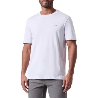 Image of HUGO DERO Basic Tshirt, Men&#039;s, Size: Medium, Light pastel purple