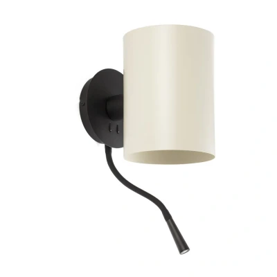 Image of Guadalupe Reading Light Wall Black, E27