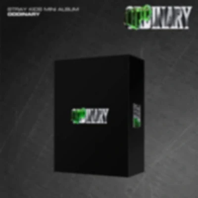 Image of JYP Ent. STRAY KIDS ODDINARY [FRANKENSTEIN (Limited ver.)] Album+Pre Order Benefit+Extra Photocards Set KPOP IDOL, 164 x 224 35 mm (JYPK1354),Black*