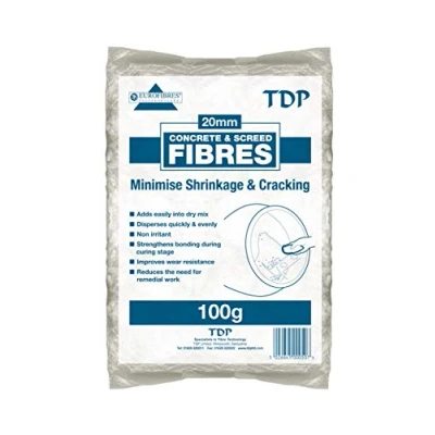 Image of Concrete Fibres and Screed Fibre 20mm 100 Grams