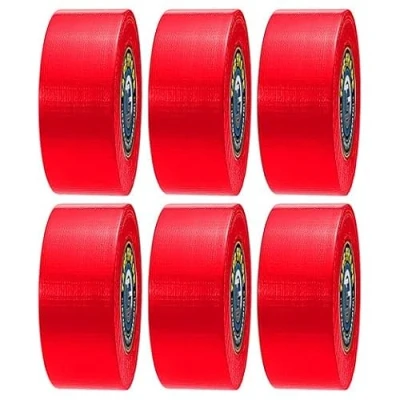 Image of 4All Duct Tape 48mmx50m (Red, Pack of 6)