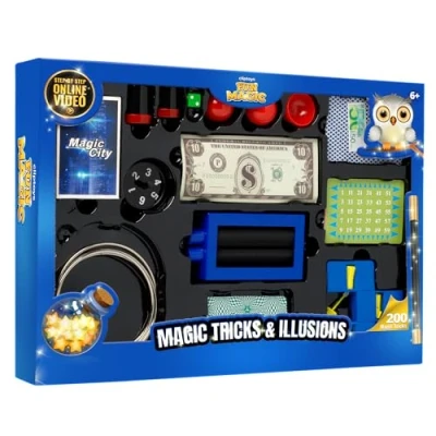Image of Peterkin Magic Tricks and Illusions 200 Toys Games Ages 6+