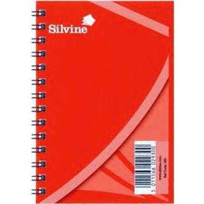 Image of Pack of 12 Silvine Spiral Feint Note Book 5&quot; X 3&quot; 36 Pages