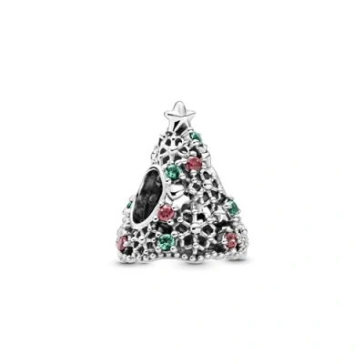 Image of Pandora Glitter Christmas Tree Charm 799226C01