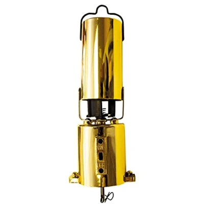Image of Netagon Battery Powered Hanging Moving Revolving Turning Motor for Mirror balls, Wind Chimes and Spinner (Gold)