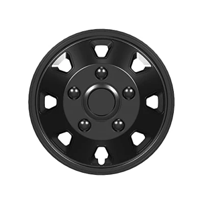 Image of AUTO STYLE Set wheel covers Itah 14 inch black (spherical)