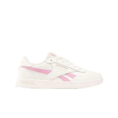 Image of Reebok Women&#039;s Court Advance Sneakers, Chalk Peaglo Jaspnk, 3.5 UK