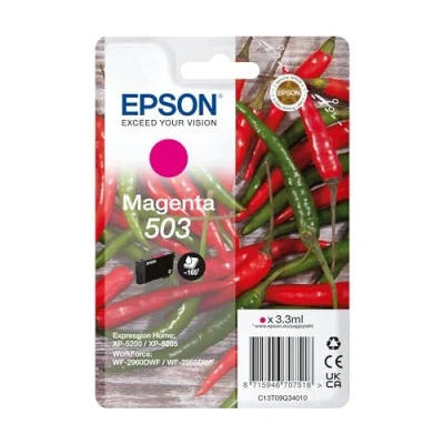Image of Epson 503 Chillies, Genuine Magenta Ink Cartridge
