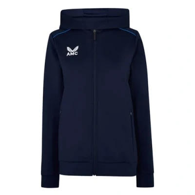 Image of Castore Womens Full Zip Hoodie Hoody Top Navy S