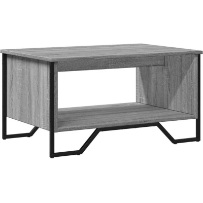 Image of vidaXL Coffee Table Grey Sonoma 75x51x40 cm Engineered Wood