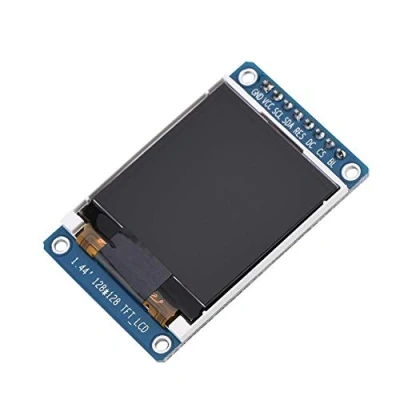 Image of DollaTek 1.44 Inch TFT LCD 65K Color 128x128 Display Screen SPI Serial Port Module ST7735 for 51 ARM Arduino