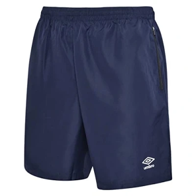 Image of Umbro Mens Club Essential Training Shorts, Dark Navy, XX Large