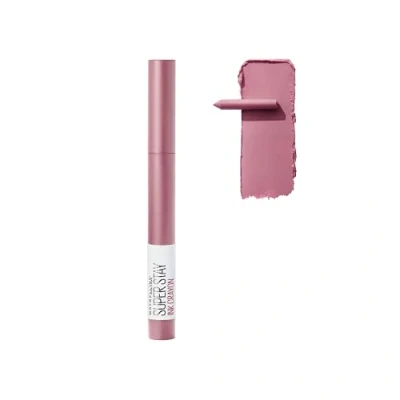 Image of Maybelline Lipstick Superstay Matte Ink Crayon, Longlasting With Precision Applicator, 30 Seek Adventure, 1 Count, Pack Of