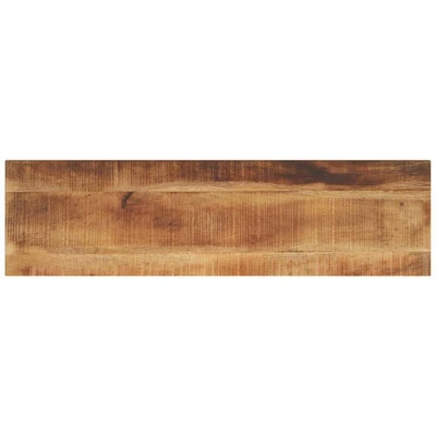 Image of vidaXL Table Top 120x30x2.5 cm Rectangular Solid Wood Rough Mango