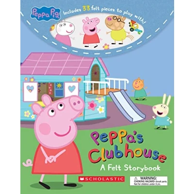 Image of Peppa Pig: Peppa&#039;s Clubhouse: A Felt Storybook